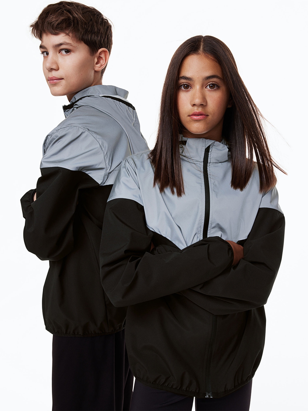 H&m new arrivals reflective jacket