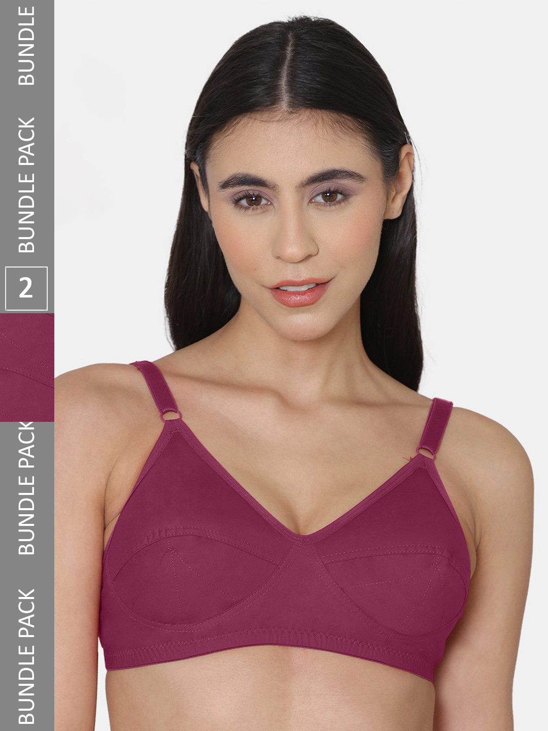 KOMLI Non Padded Non-Wired Cotton Bra