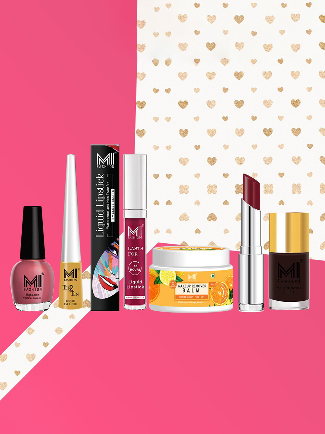 MI FASHION The Ultimate Makeup Companion Set Of 7 Makeup Kit