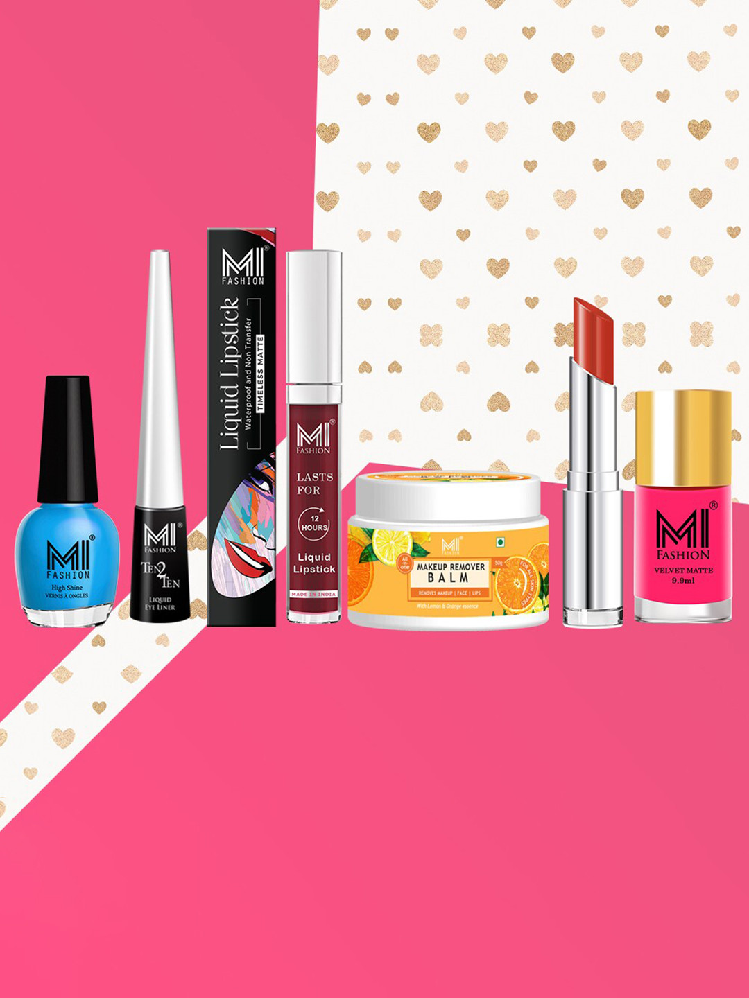 MI FASHION Discover Your Inner Beauty Essential Set Of 7 Makeup Kit