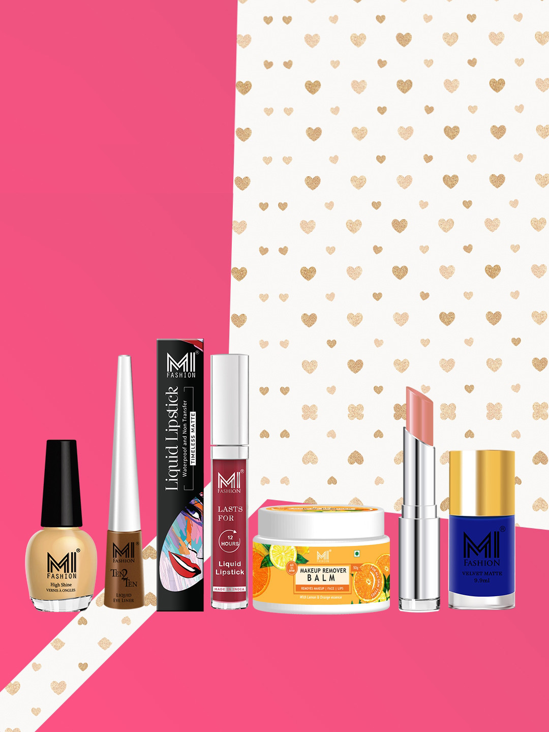 MI FASHION All You Need For A Perfect Look Comprehensive Set Of 7 Makeup Kit