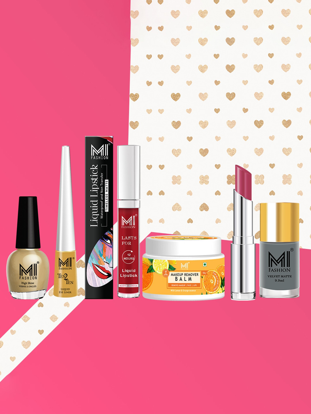 MI FASHION The Ultimate Beauty Companion Set Of 7 Makeup Kit