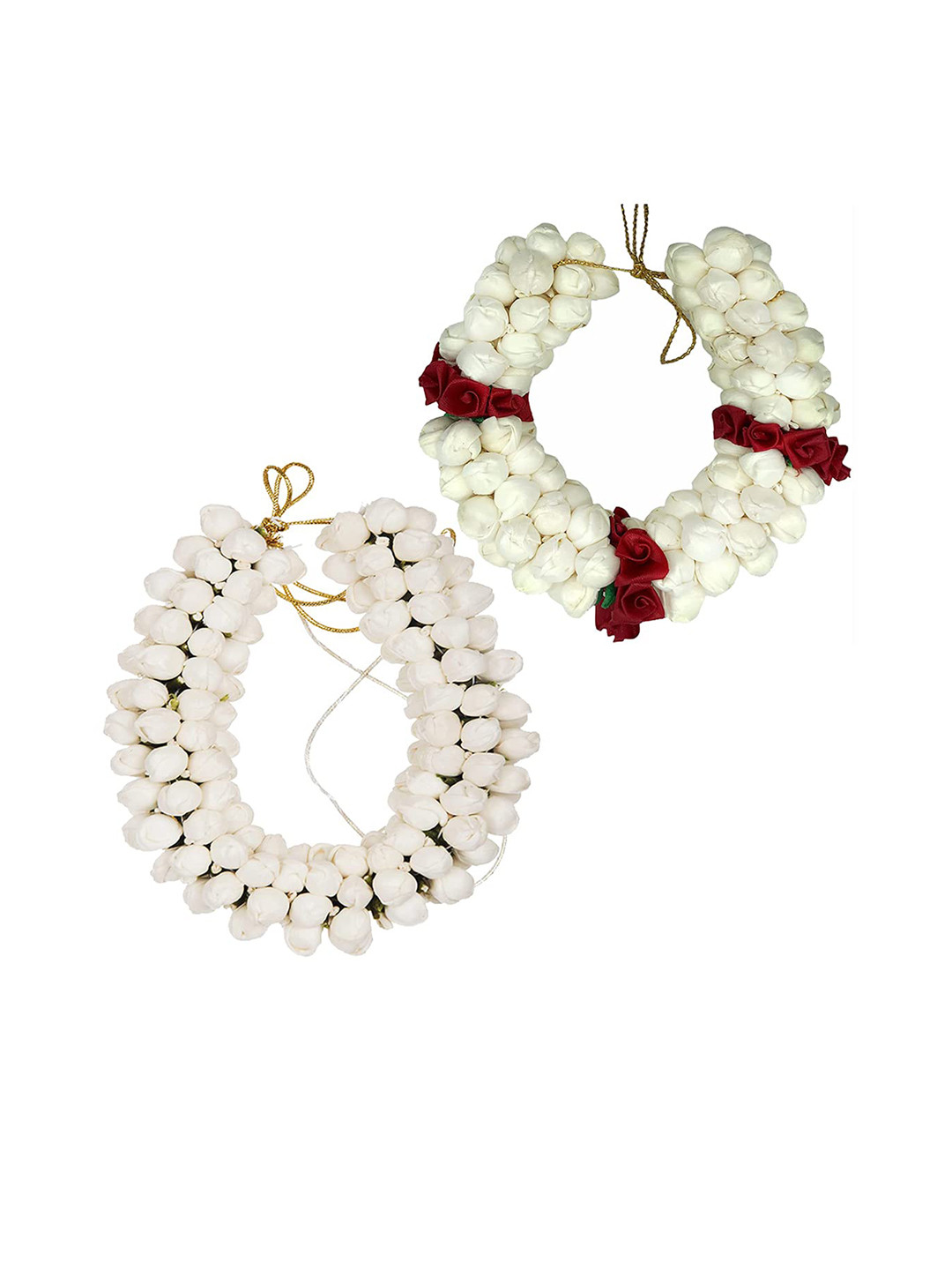 CHANDERKASH Women Set of 2 Gajra Ponytail Holders