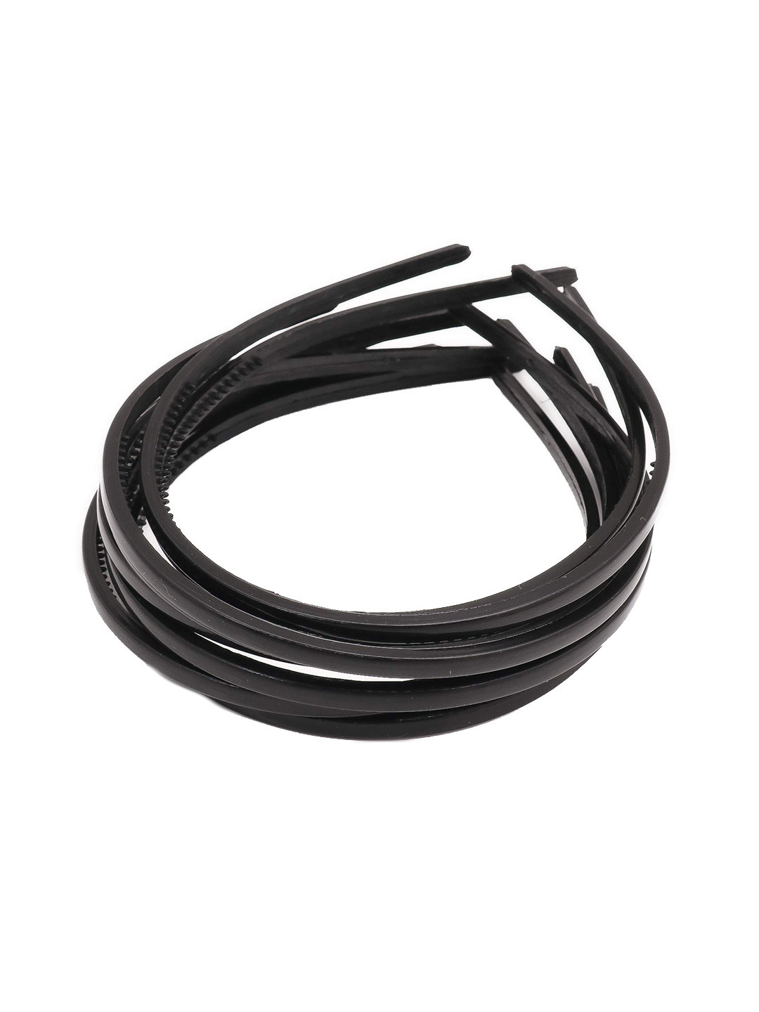 CHANDERKASH Set of 5 Wide Plastic Glossy Finish Hairband
