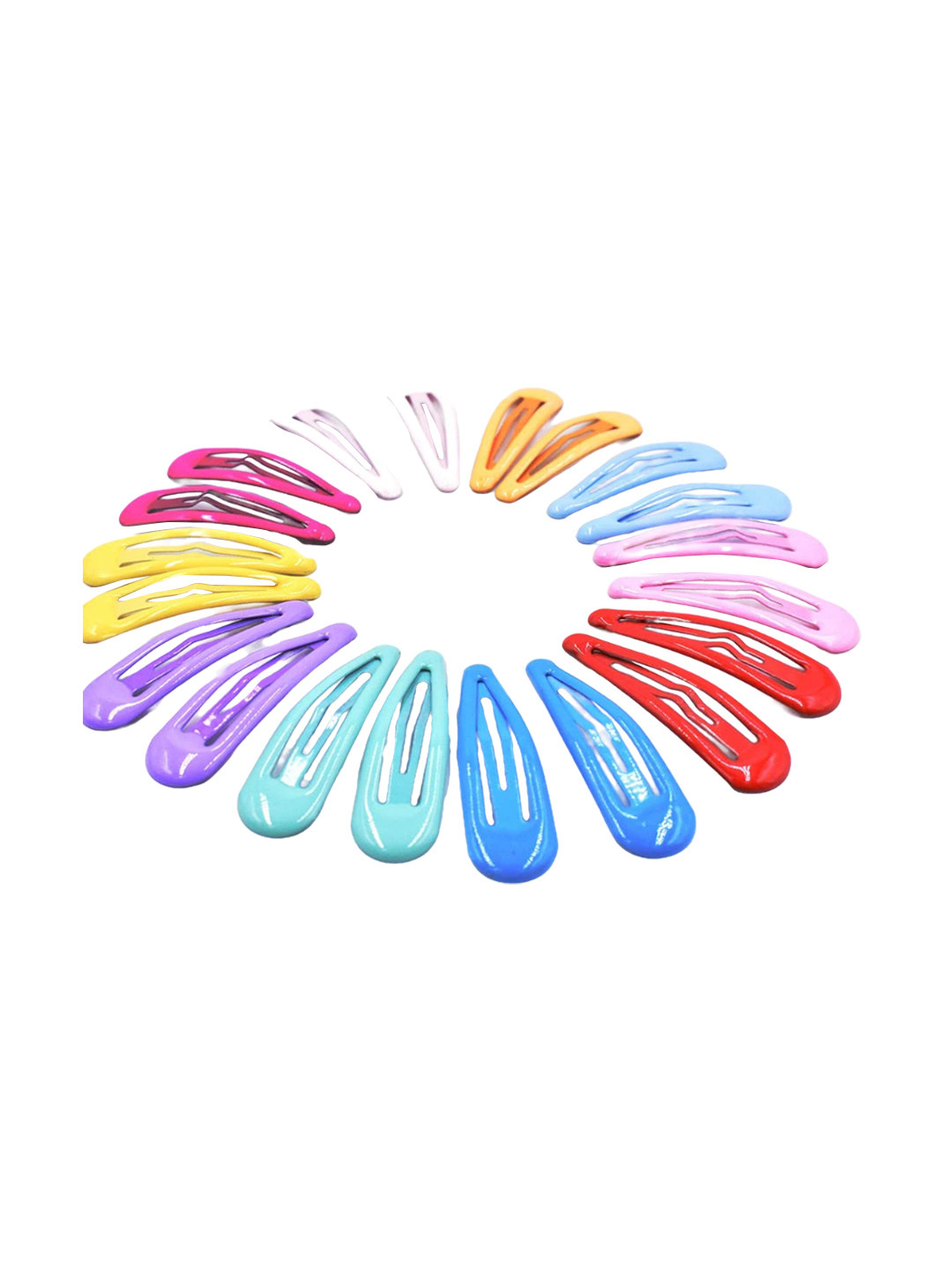 CHANDERKASH Women Pack of 10 Tic Tac Hair Clips