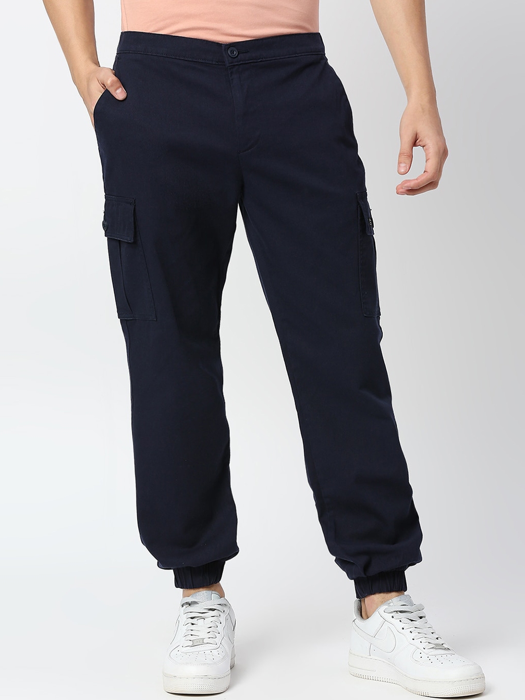 Buy Navy Track Pants for Men by Door74 Online