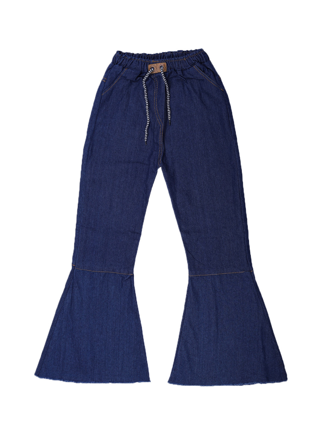 MANZON Girls Flared Clean Look Cotton Jeans