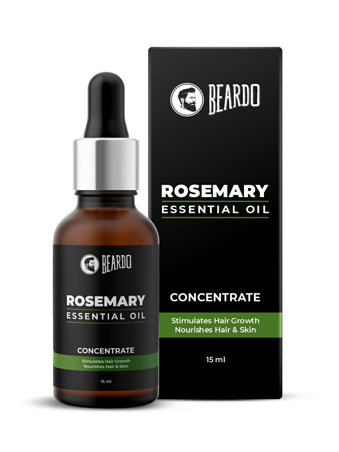 BEARDO Men Concentrate Rosemary Essential Oil for Hair & Skin - 15 ml