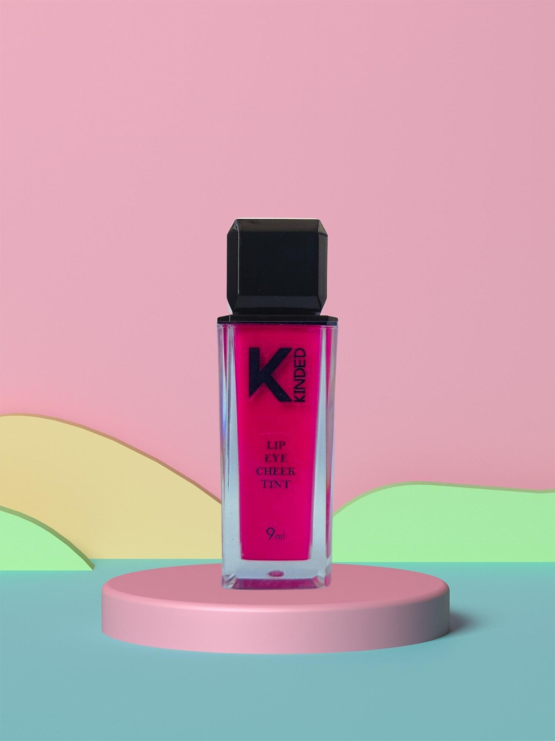 KINDED Matte Lip Eye Cheek Tint with Vitamin E 9 ml -More Magenta