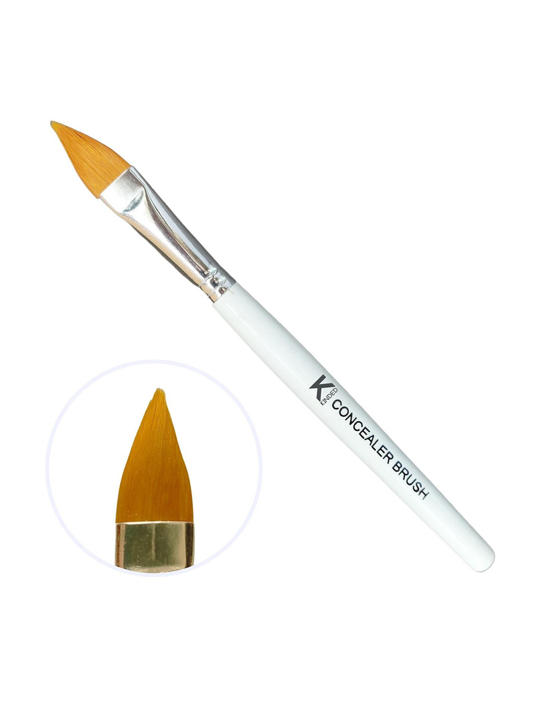 KINDED Natural Wooden Concealer Makeup Brush