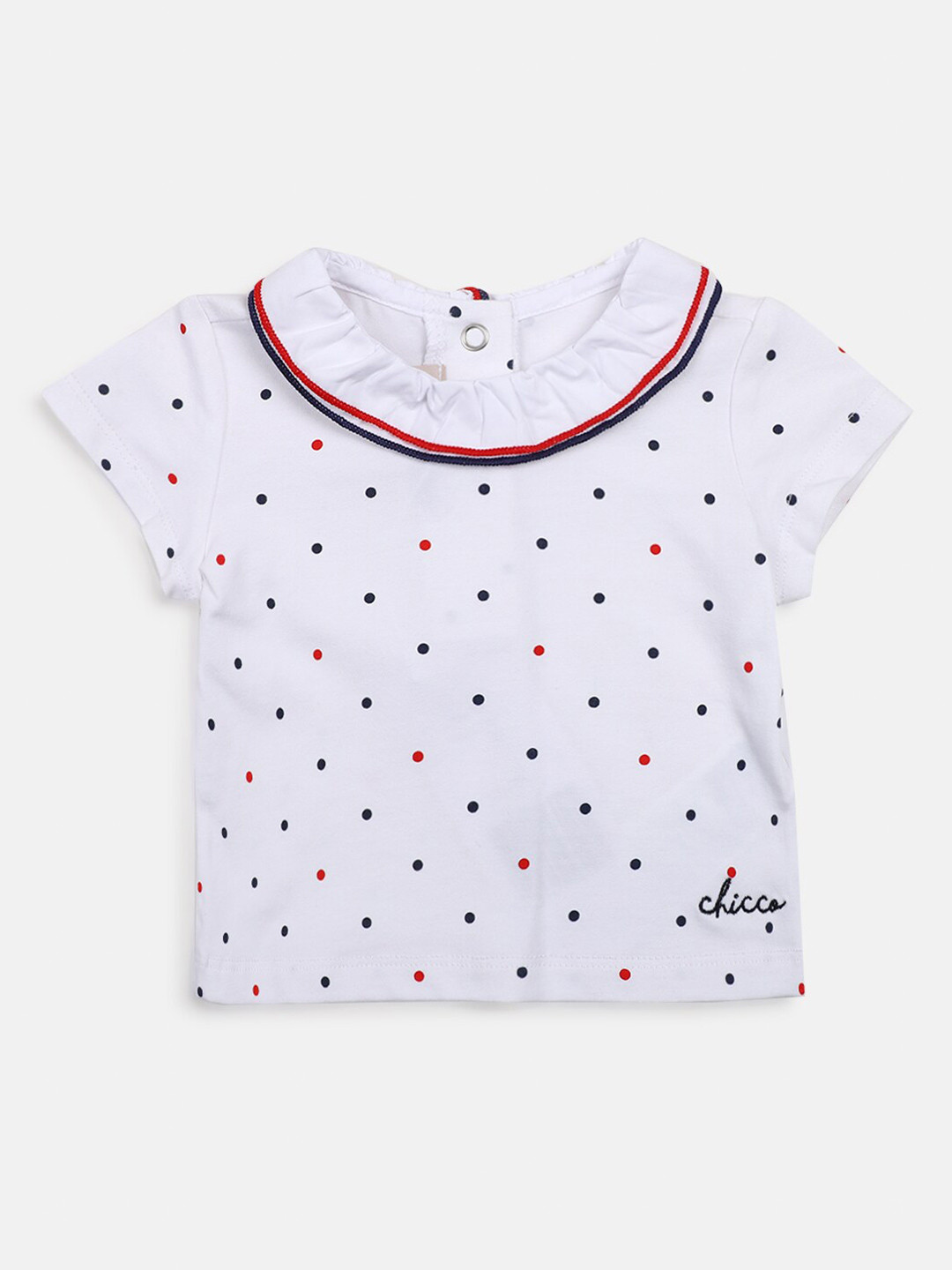 Chicco Infant Girls Polka Dot T-shirt
