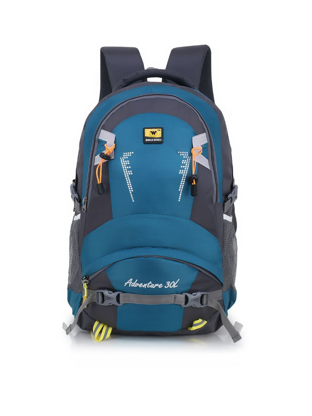 WORLD SPEED Graphic Water Resistant Laptop Backpack