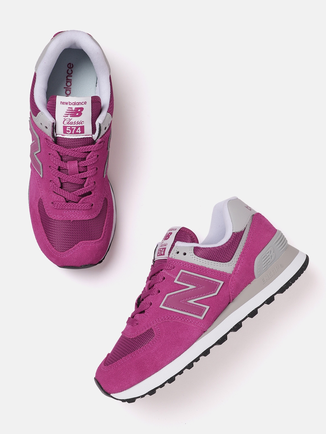 New balance 574 pink on sale mens