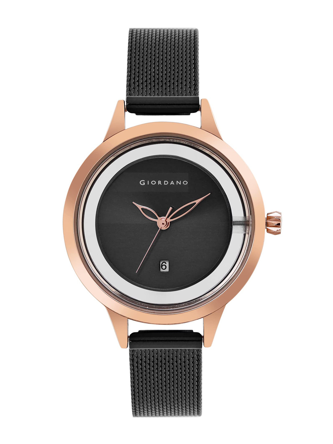 GIORDANO Women Metal Strap Analogue Watch GD-60010-22