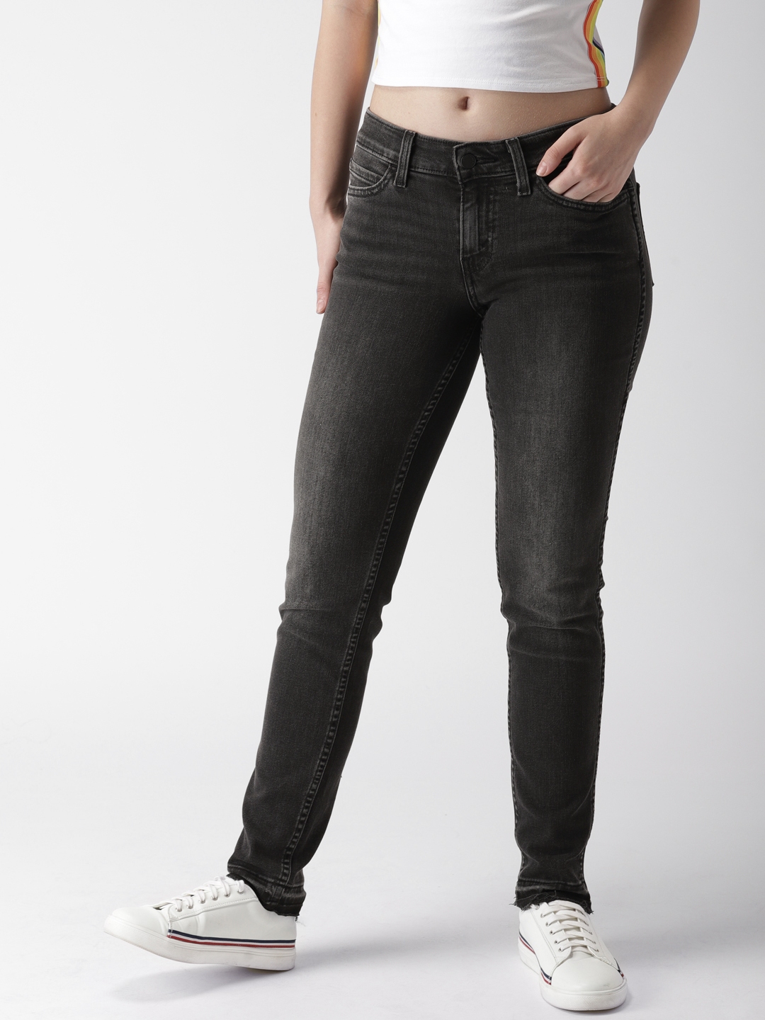 levis carbon black jeans