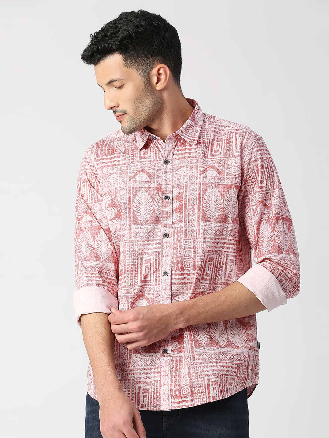 Pepe Jeans Printed Cotton Casual Shirt