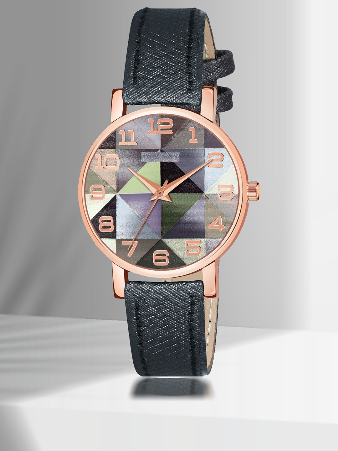 Shocknshop Women Leather Straps Analogue Multi Function Watch WCH77