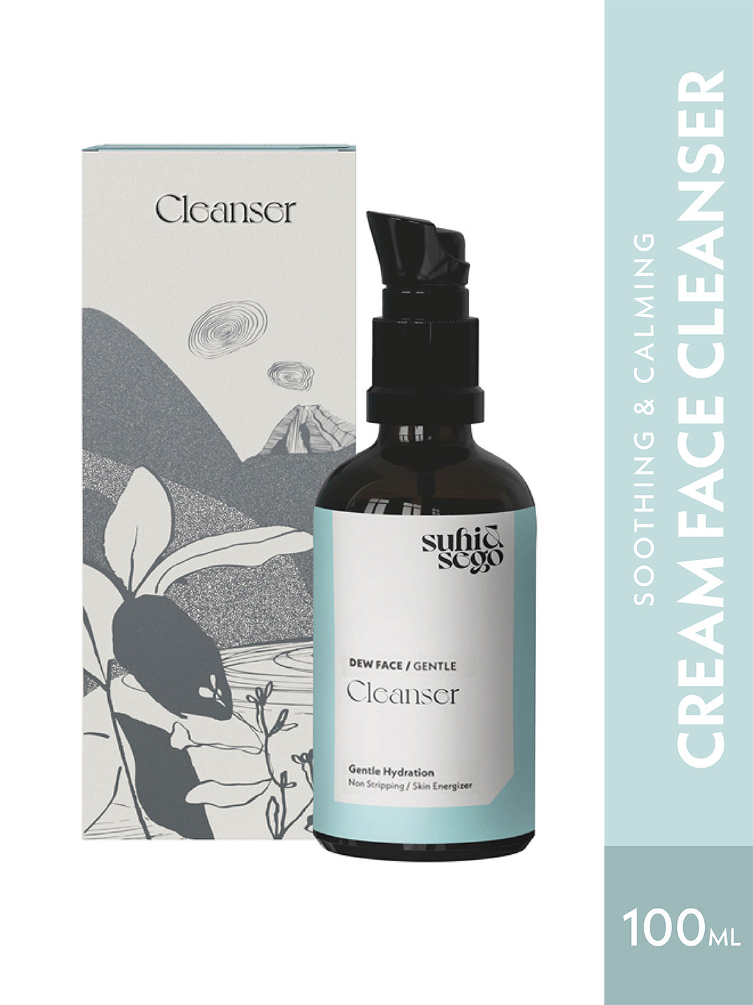 Suhi & Sego Dew Face Cream Cleanser - 100 ml