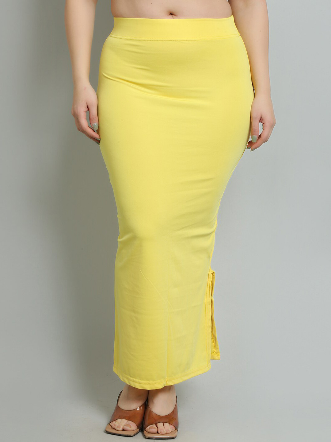 Hill Islands Women Mermaid Like-Fit Saree Shapewear