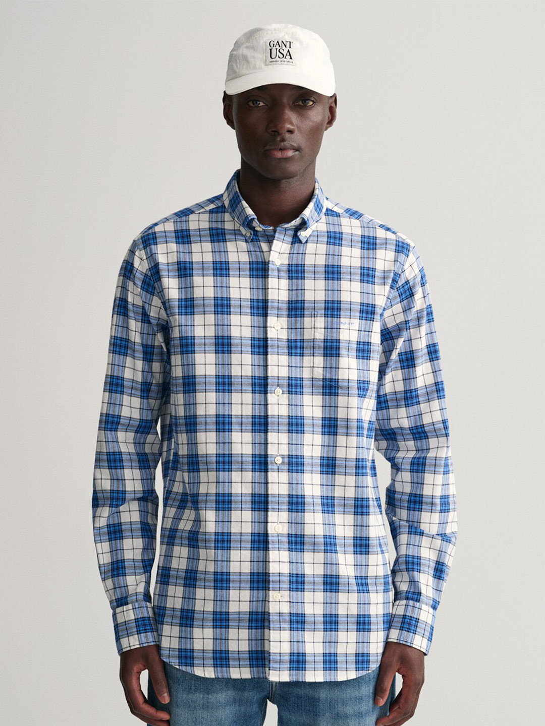 GANT Modern Checked Cotton Casual Shirt