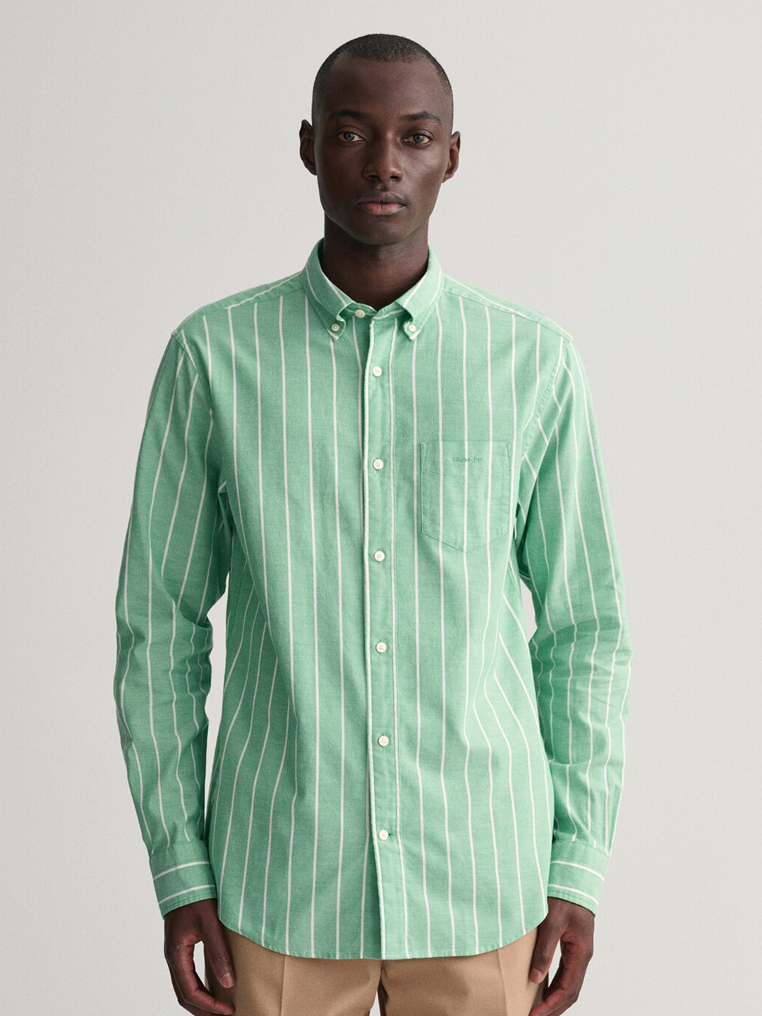 GANT Modern Striped Cotton Casual Shirt