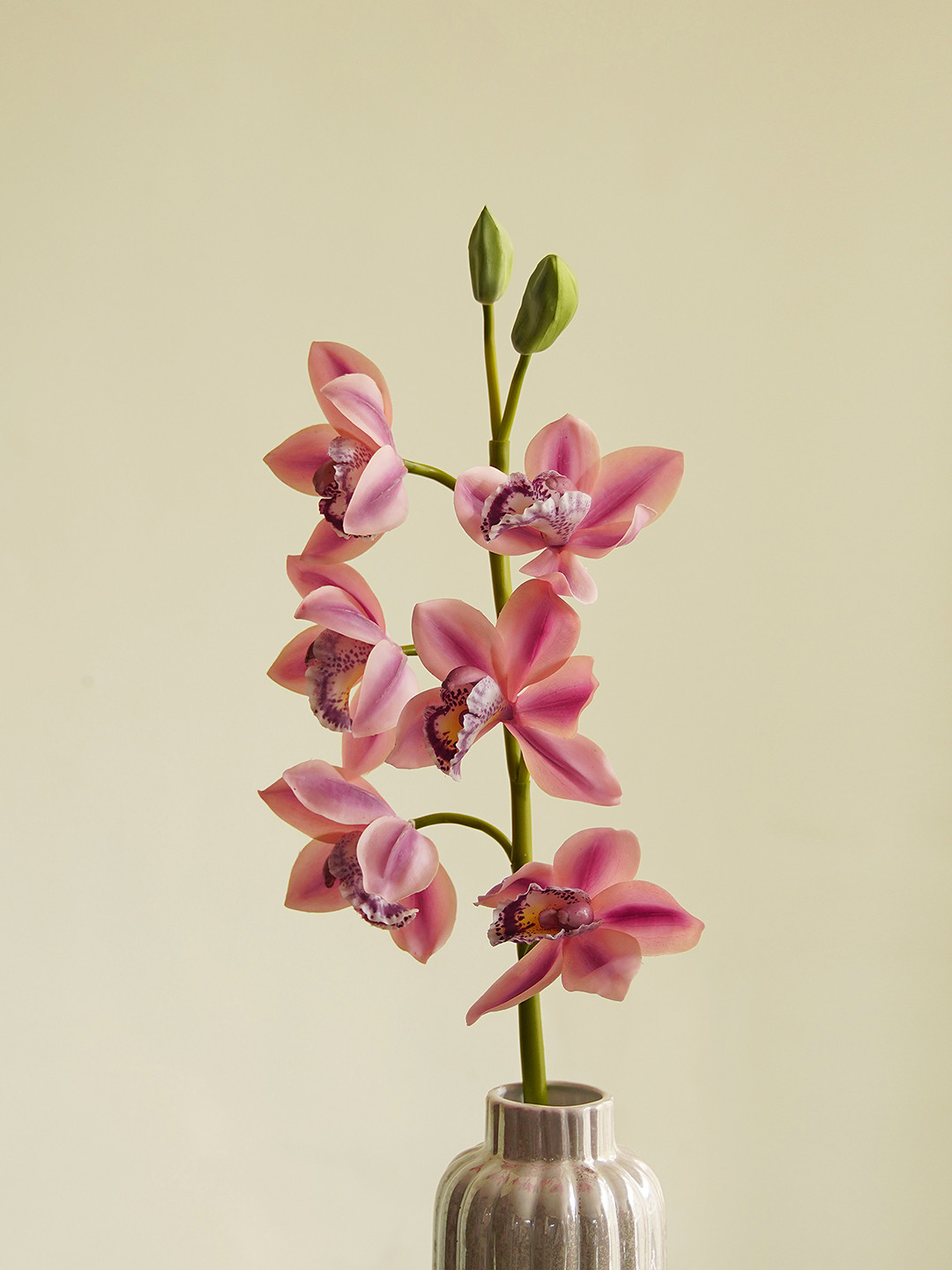 Pure Home and Living Pink Boat Orchid Artificial Flowers