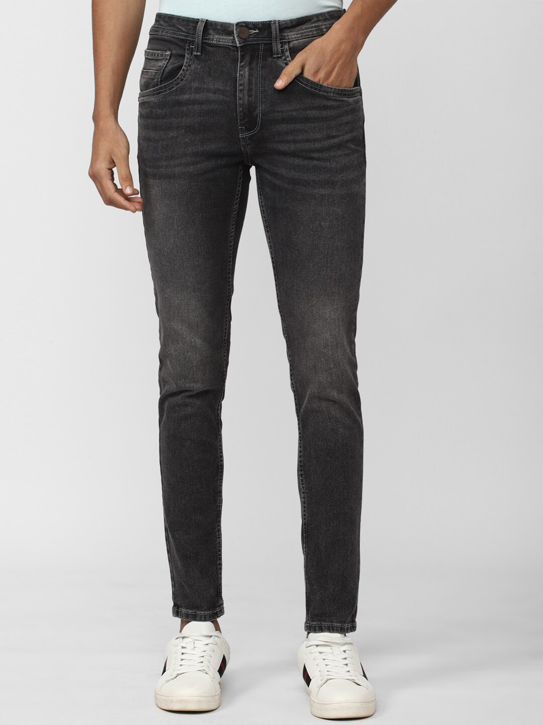 Van Heusen ACADEMY Men Skinny Fit Light Fade Cotton Jeans