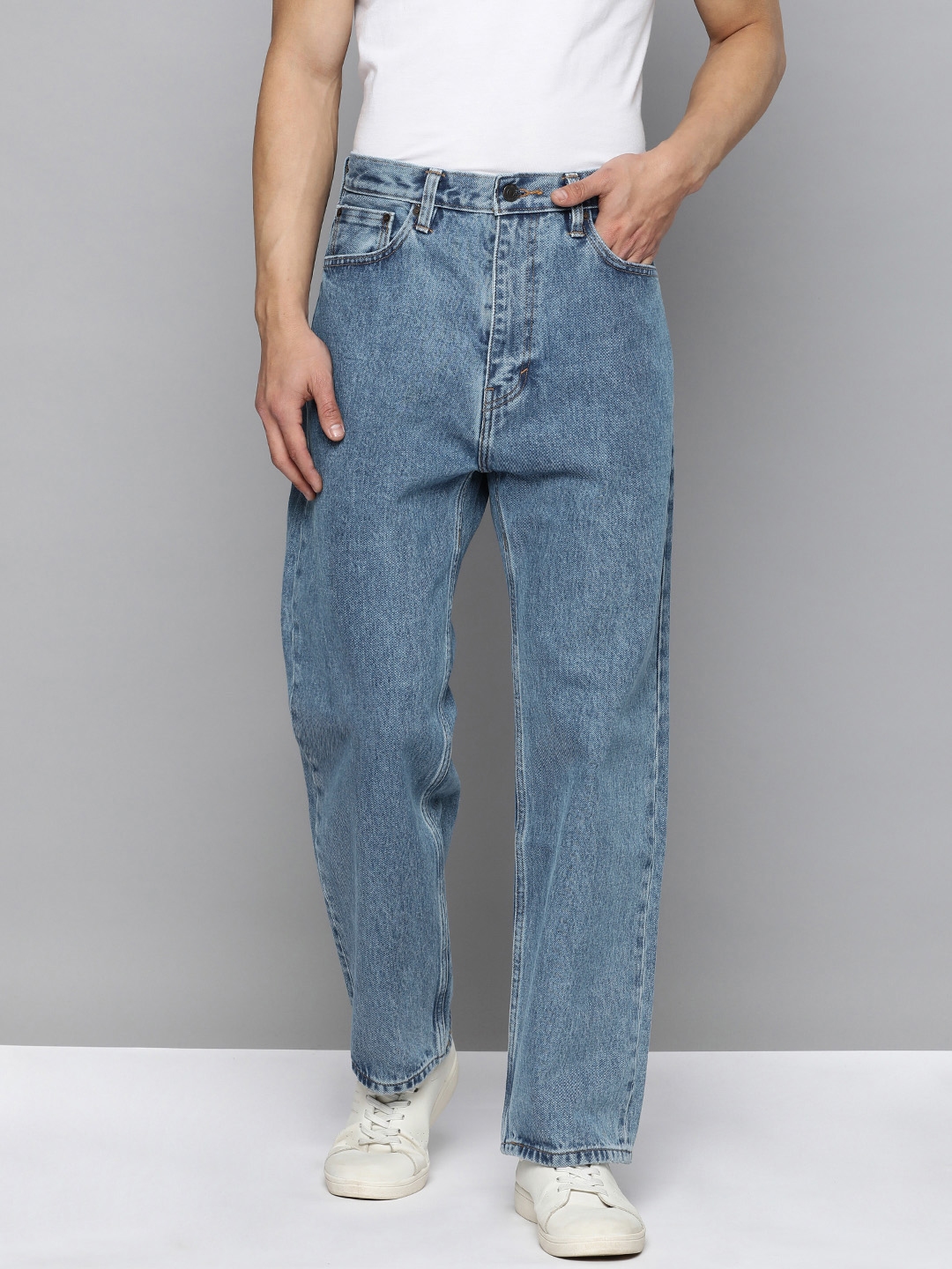 Buy Levis Men Relaxed Fit Mid Rise Heavy Fade Pure Cotton Jeans Jeans for Men 21926906 Myntra