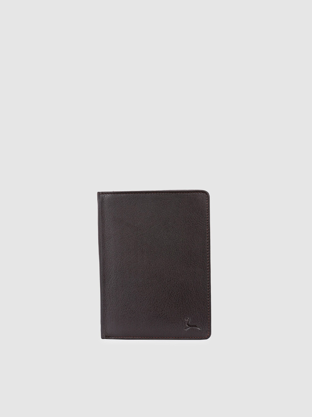 Pacific Gold Men Leather Passport Holder