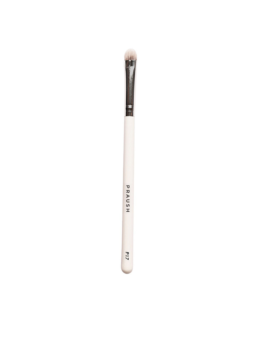 Praush Cruelty Free & Vegan P17 Dense Dome Eyeshadow Application Brush - White