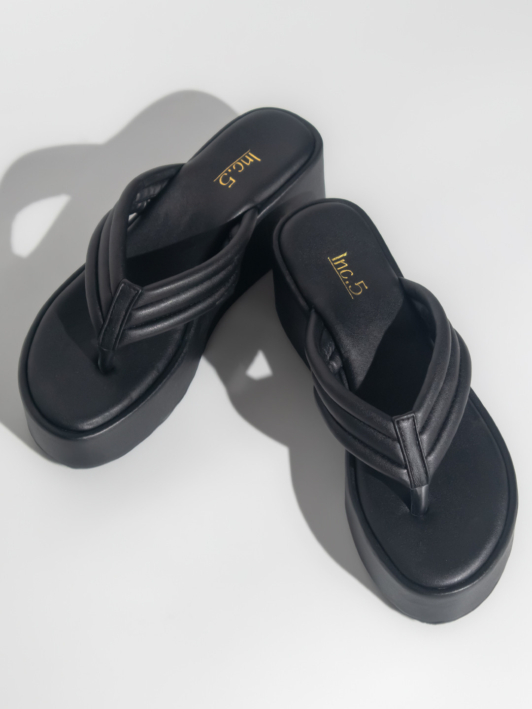 Inc 5 T-Strap Flatform Heels