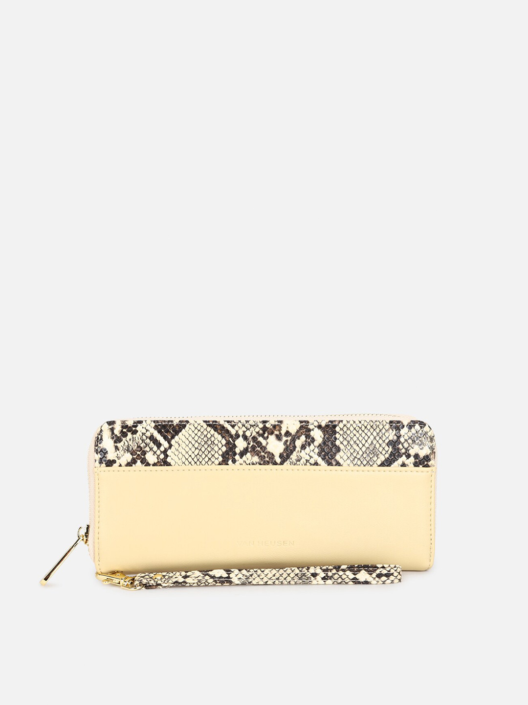 Van Heusen Animal Print PU Zip Around Wallet with SD Card Holder