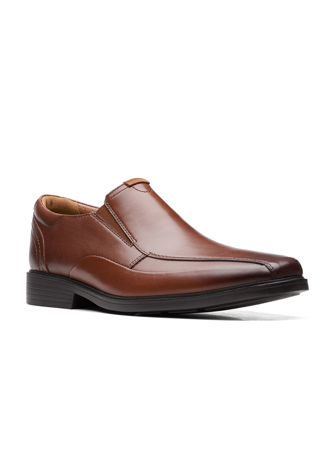 Clarks Men Round Toe Formal Slip-On Shoes