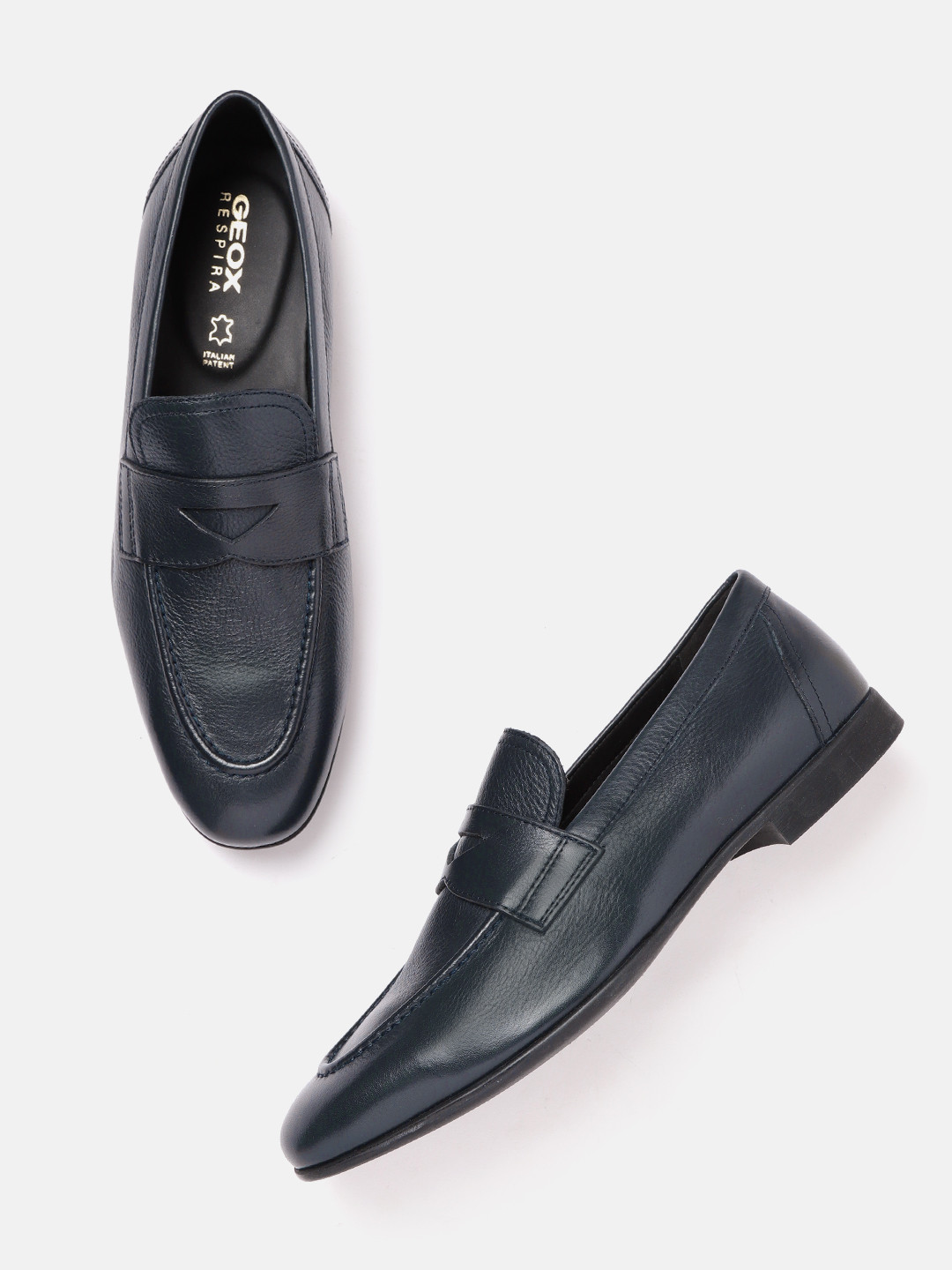 Geox U Sapienza Men Leather Moccasins