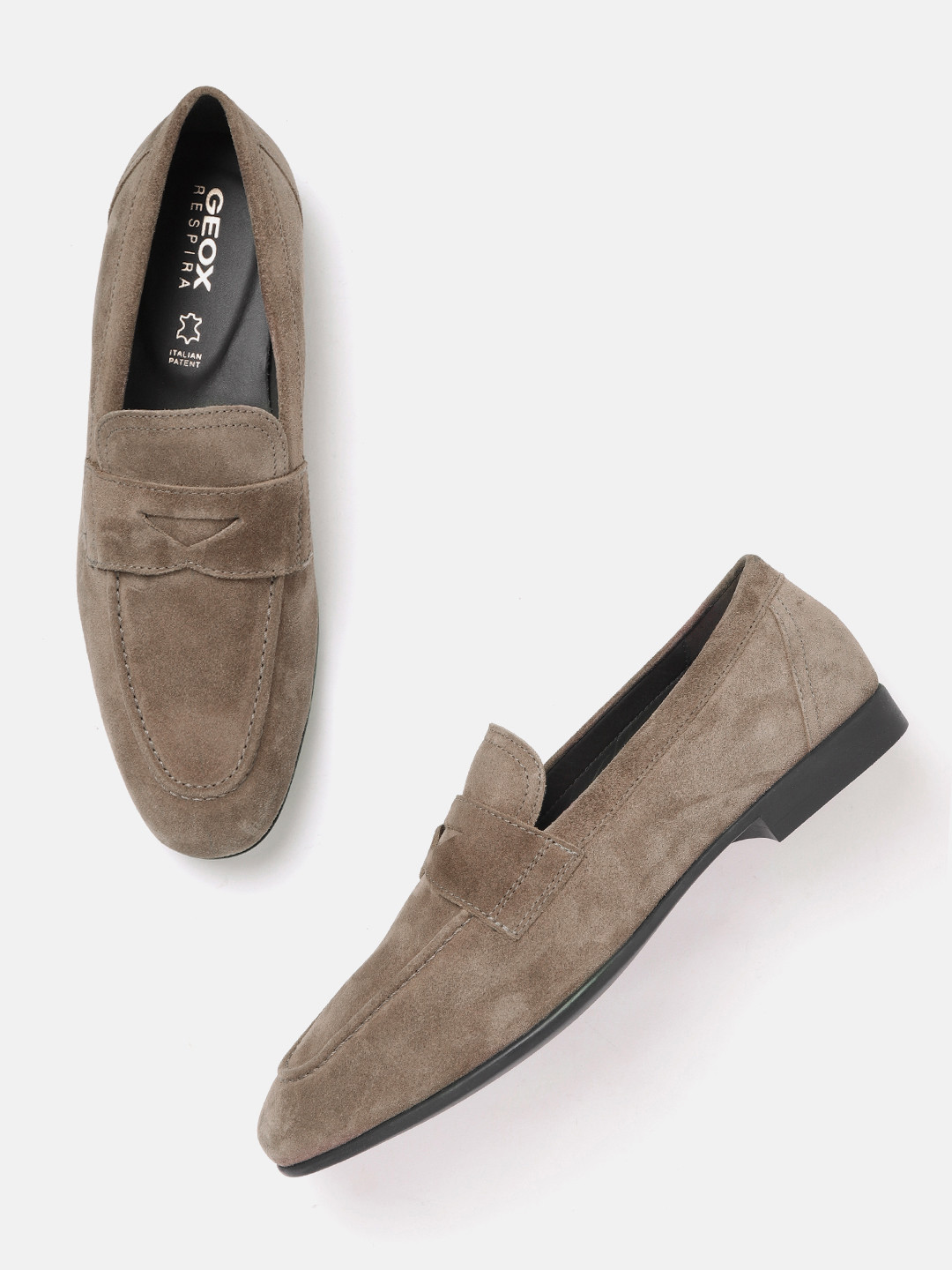 Geox U Sapienza Men Lightweight Leather Moccasins