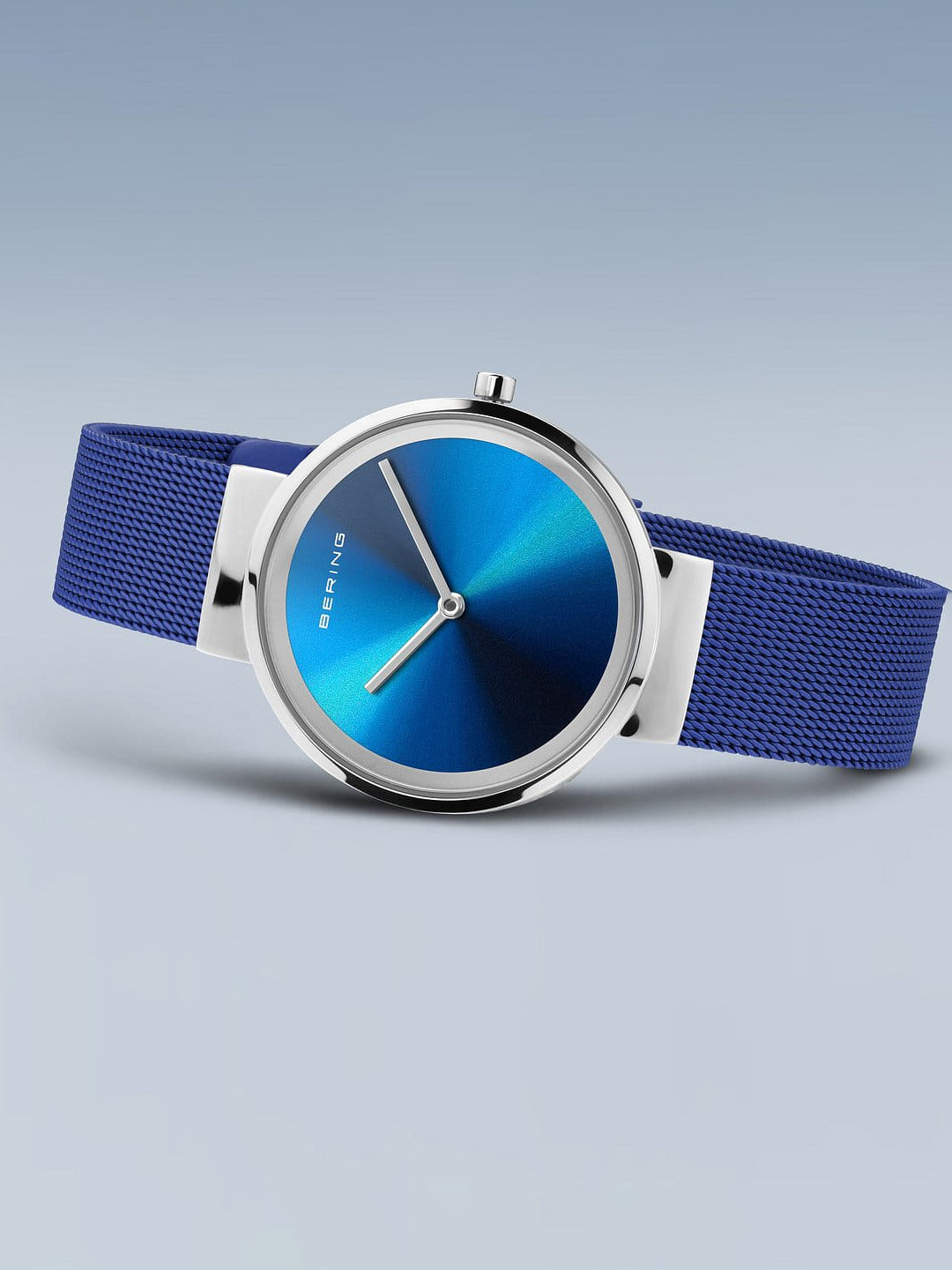 BERING Women Round Dial & Stainless Steel Straps Analogue Watch- 19031-307