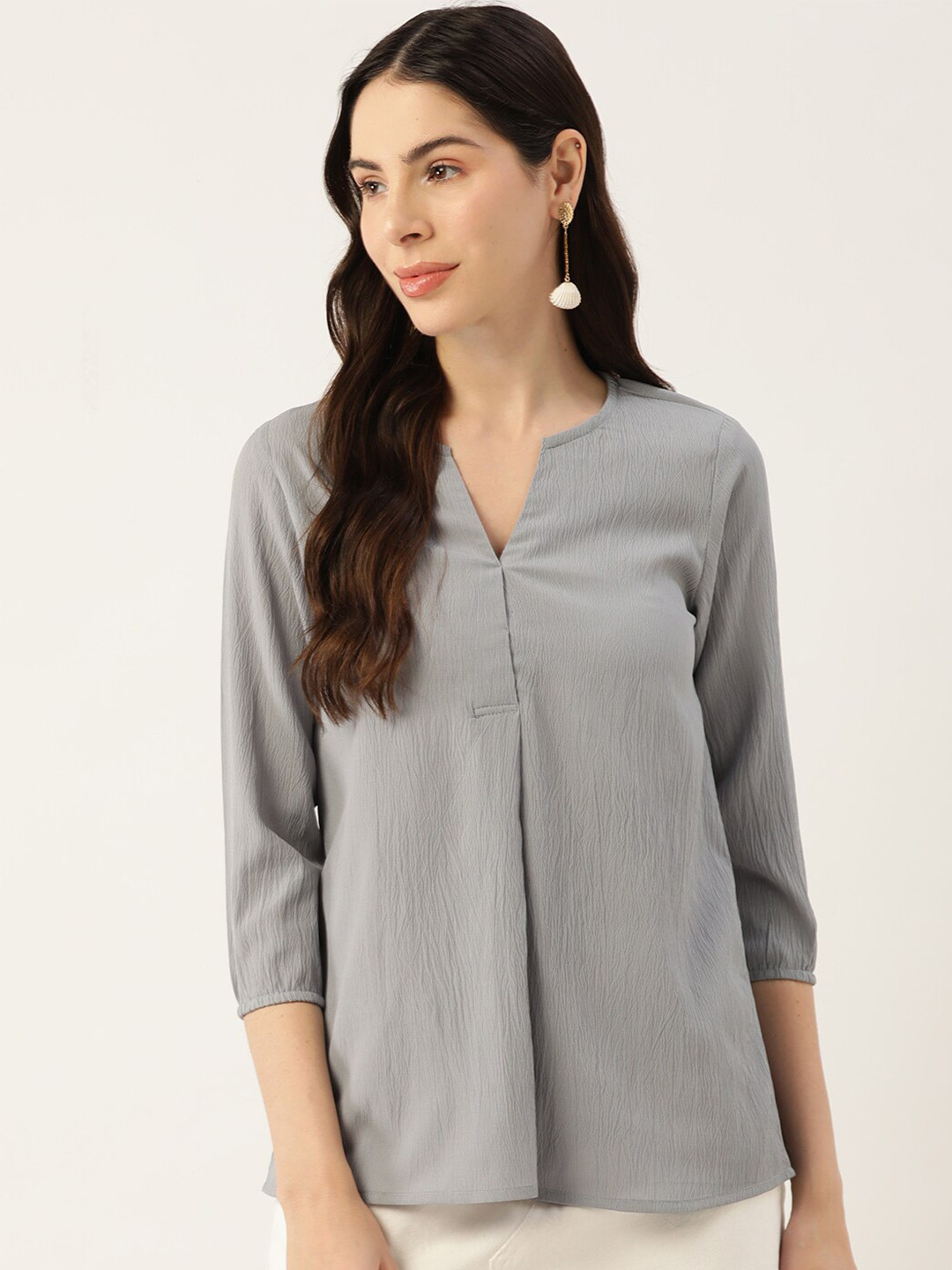 Bani Women Regular V-Neck Top
