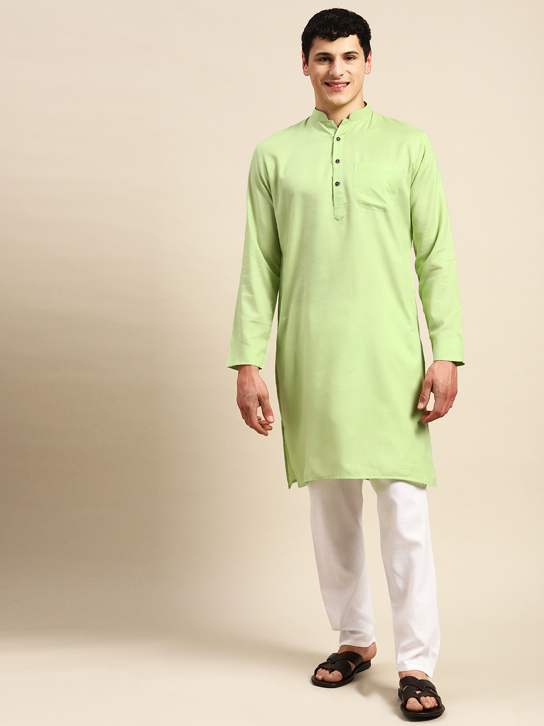 Molly & Michel Pure Cotton Kurta with Pyjamas