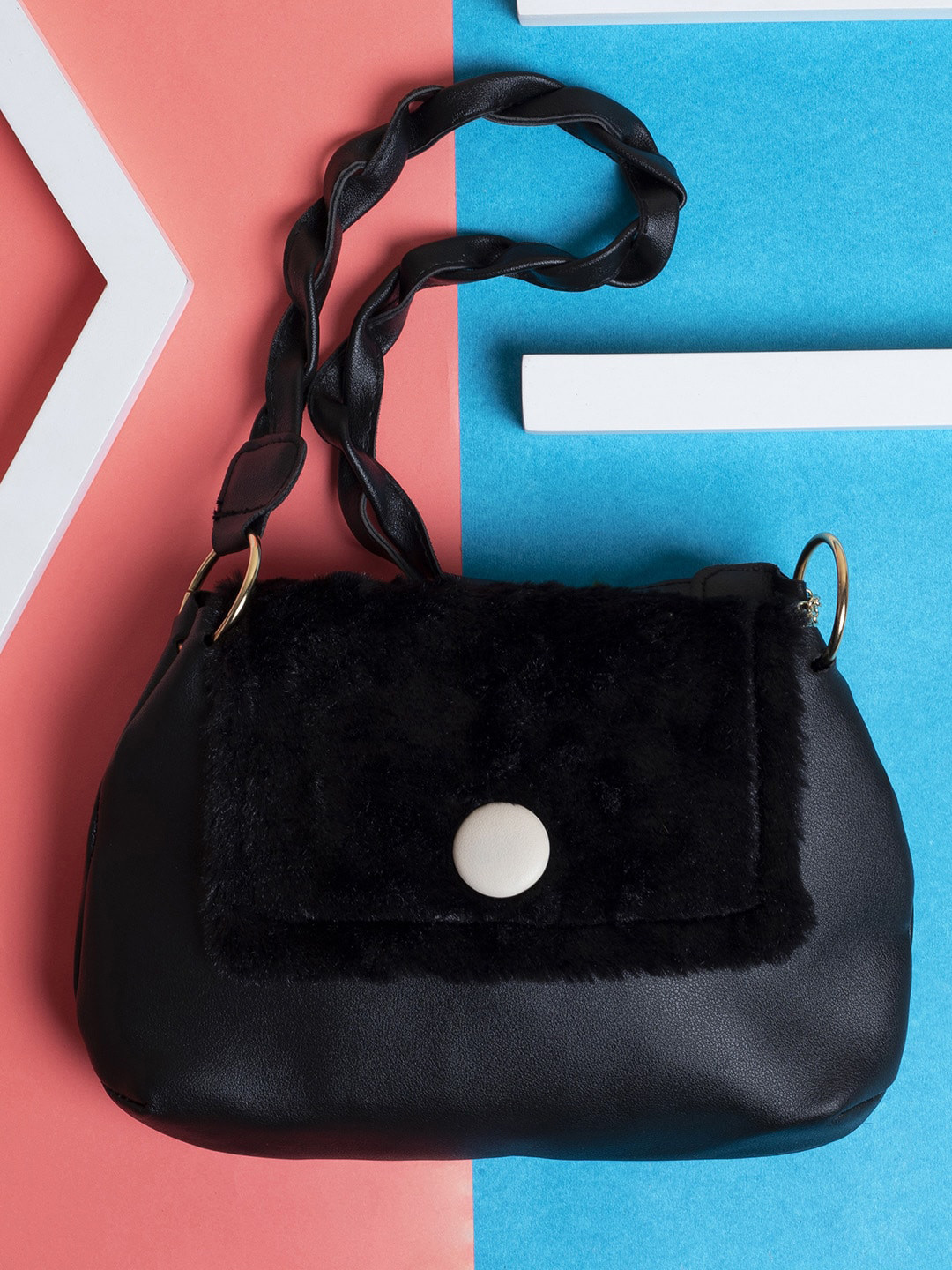 HAUTE SAUCE   Detachable Sling Satchel Bag