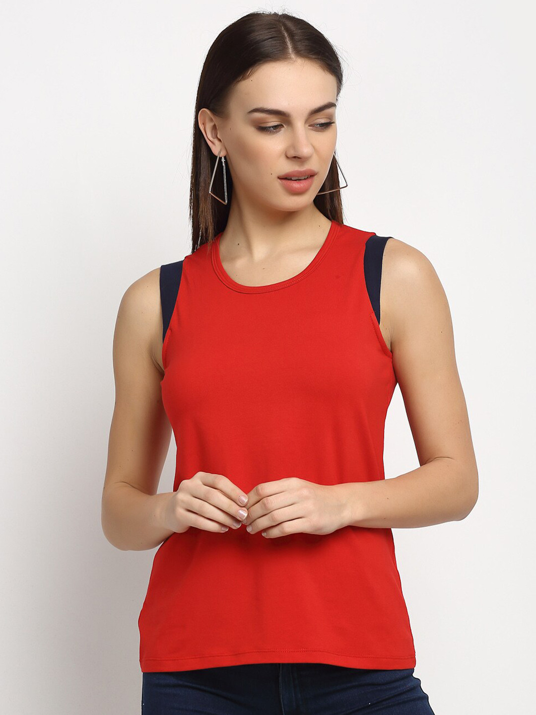 Rute Round Neck Cotton T-shirt