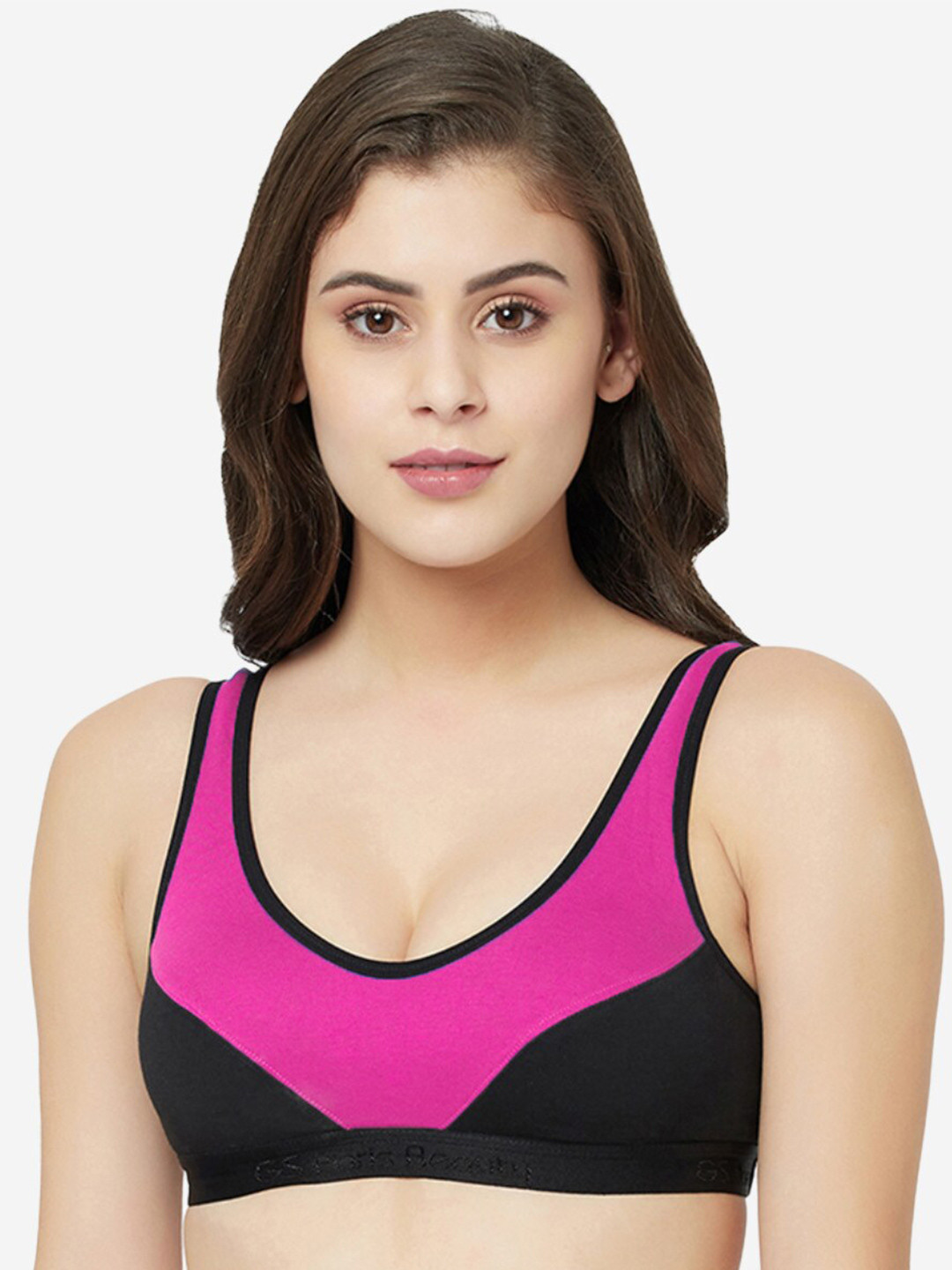 GROVERSONS Paris Beauty Non-Padded Cotton Sports Bra