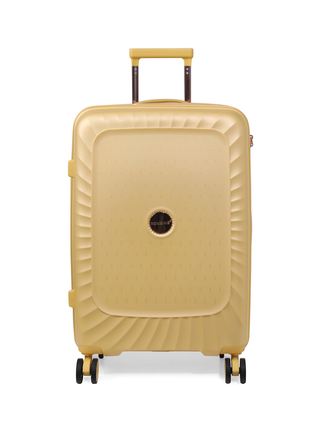 ROMEING SICILY Textured Medium Hard-Sided Trolley Bag