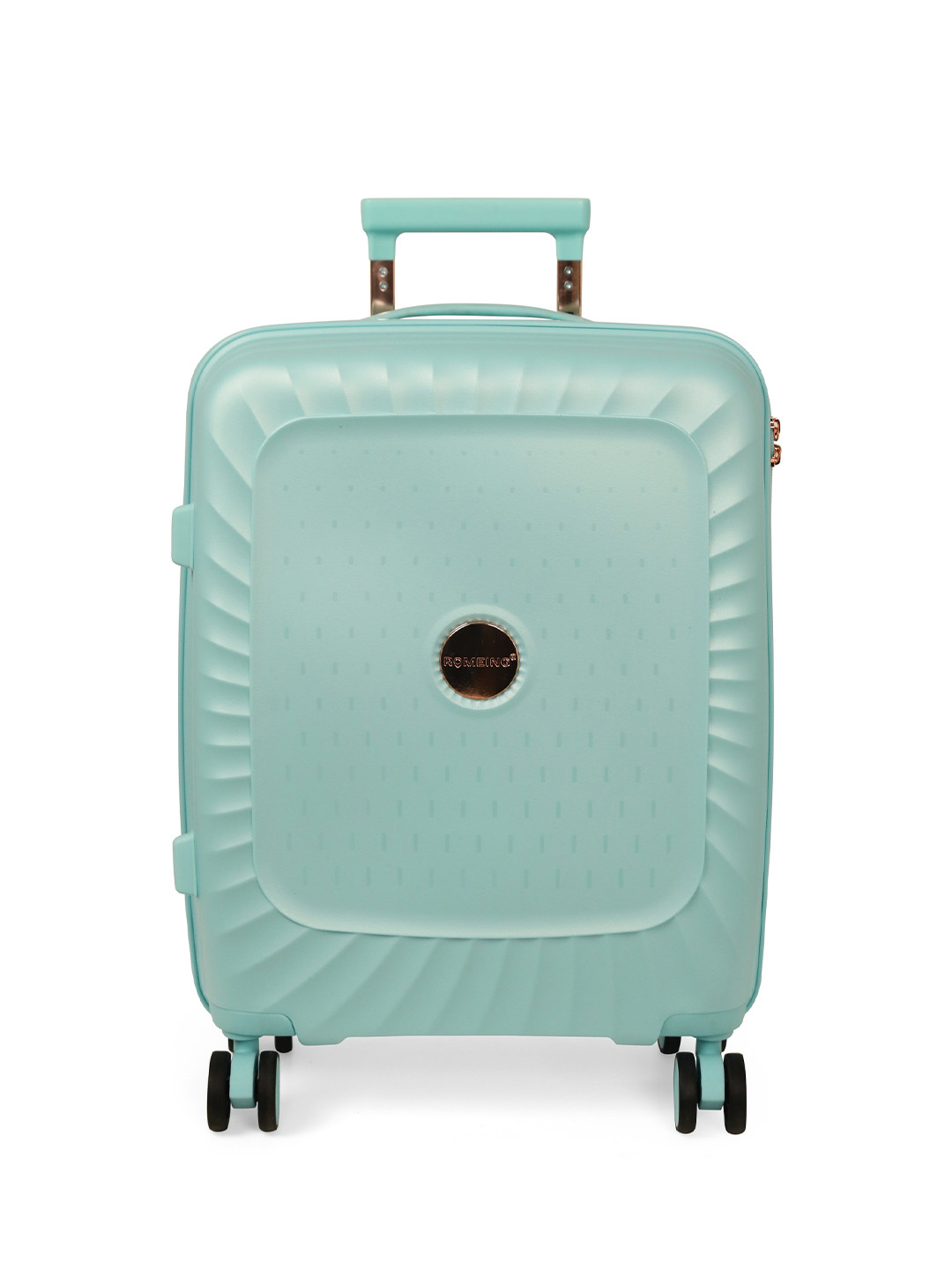 ROMEING SICILY Textured Cabin Hard-Sided Trolley Suitcase 38 L
