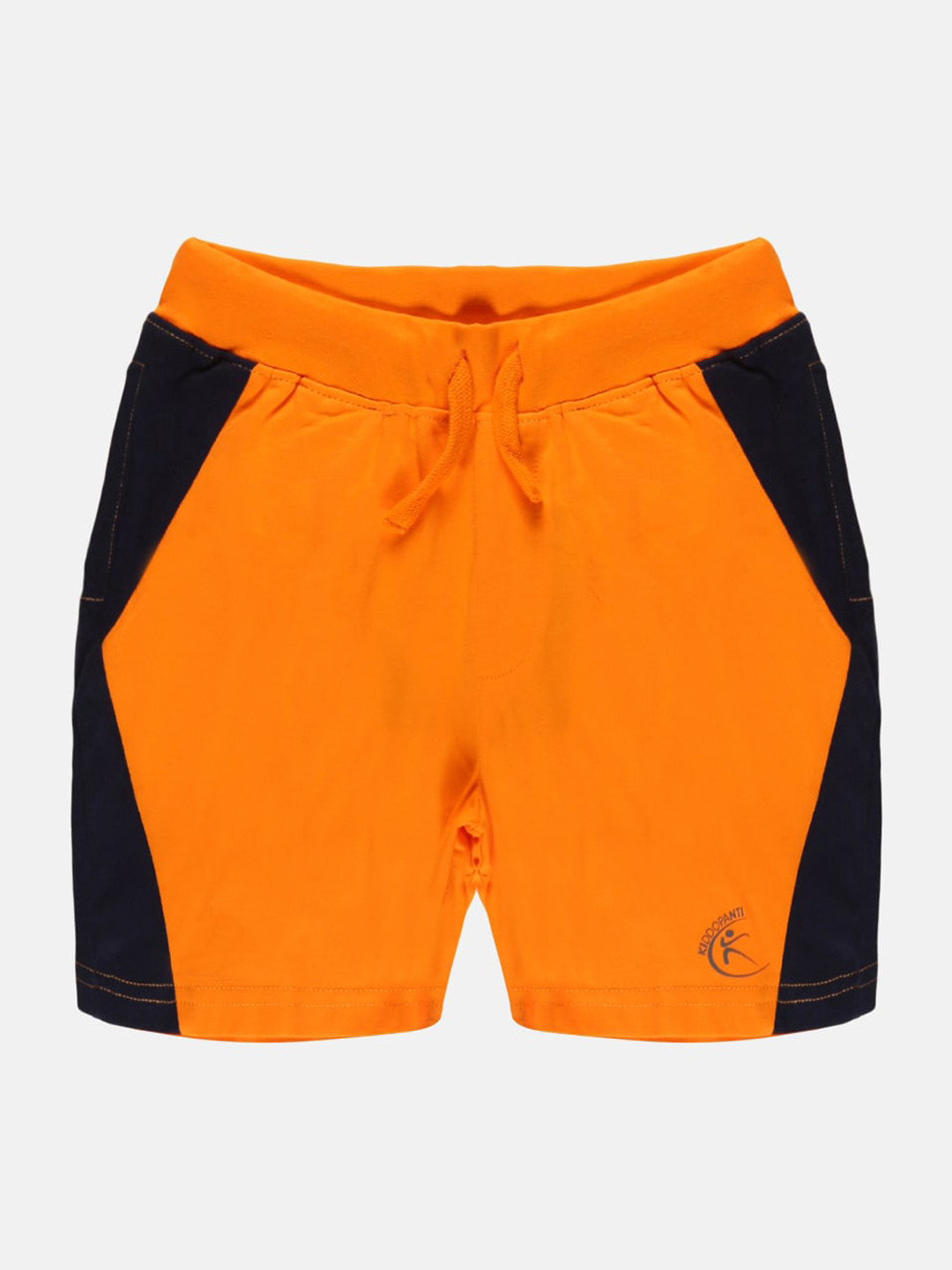 KiddoPanti Boys Colorblocked Side Cut & Sew Short