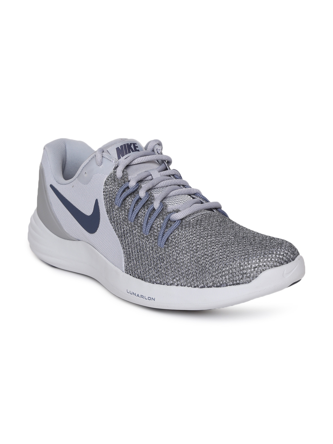 Buy Nike Men Grey Nike Lunar Apparent Running Shoes Sports Shoes for Men 2194343 Myntra