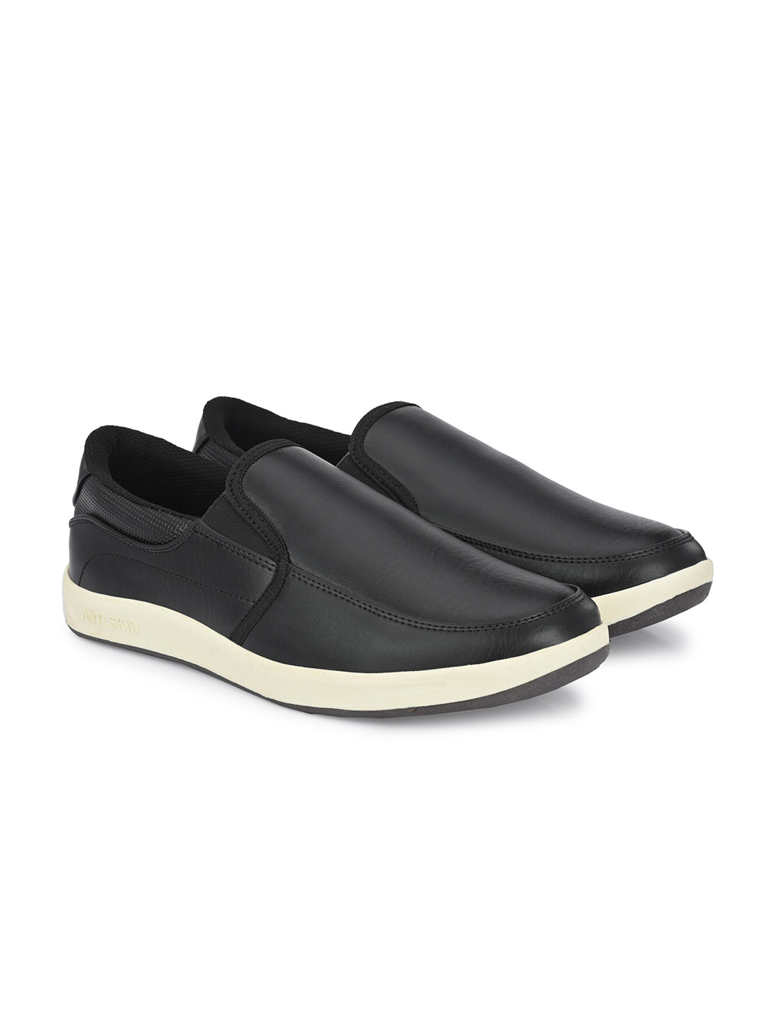 Azzaro Black Men Lightweight Driving Shoes