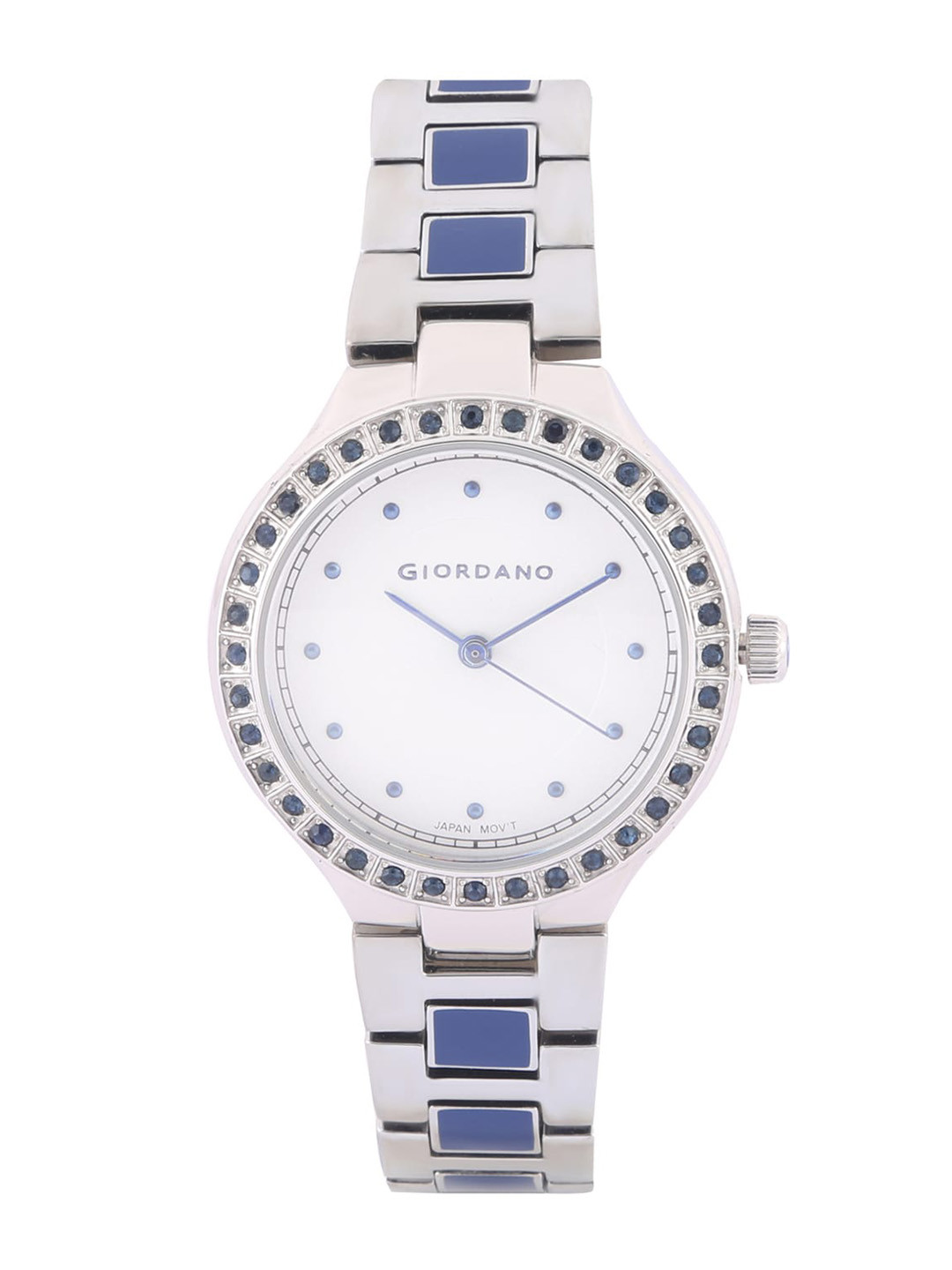 GIORDANO Women Round Dial & Bracelet Style Straps Analogue Watch- 2976-11
