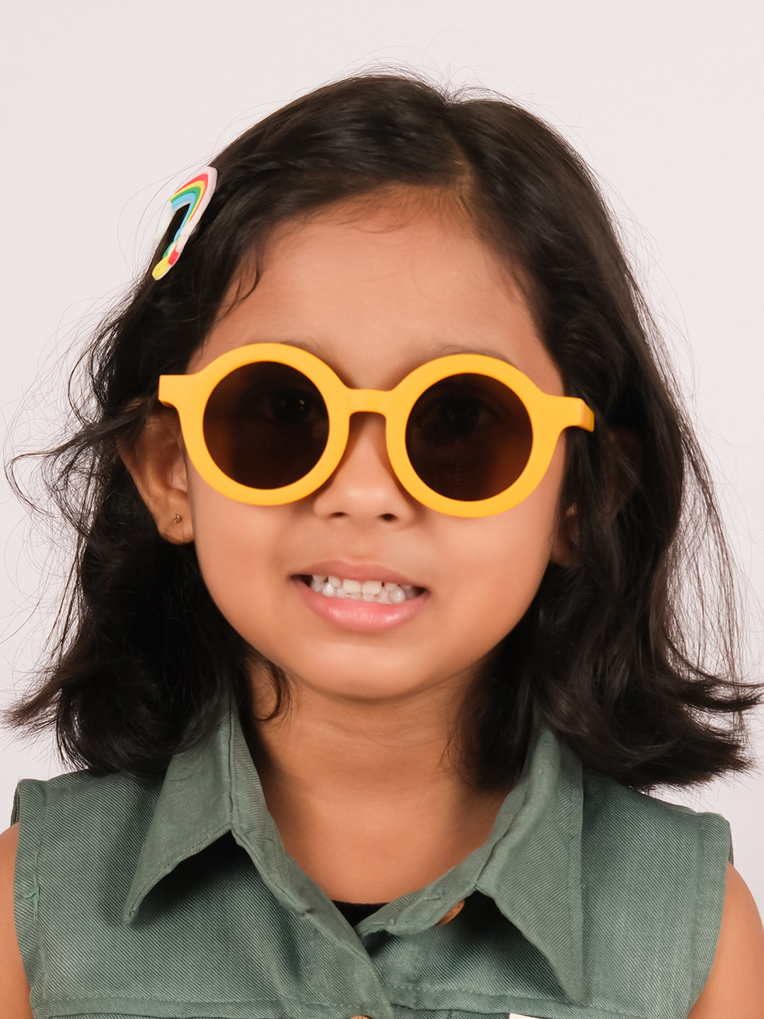 DukieKooky Kids Lens & Round Sunglasses with UV Protected Lens DKSG392H