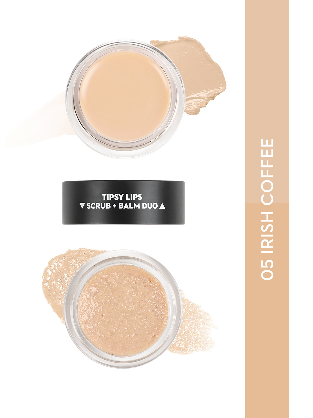 SUGAR Set of 2 Tipsy Lips Sweet & Boozy Scrub & Balm 5 g each - Irish Coffee 05