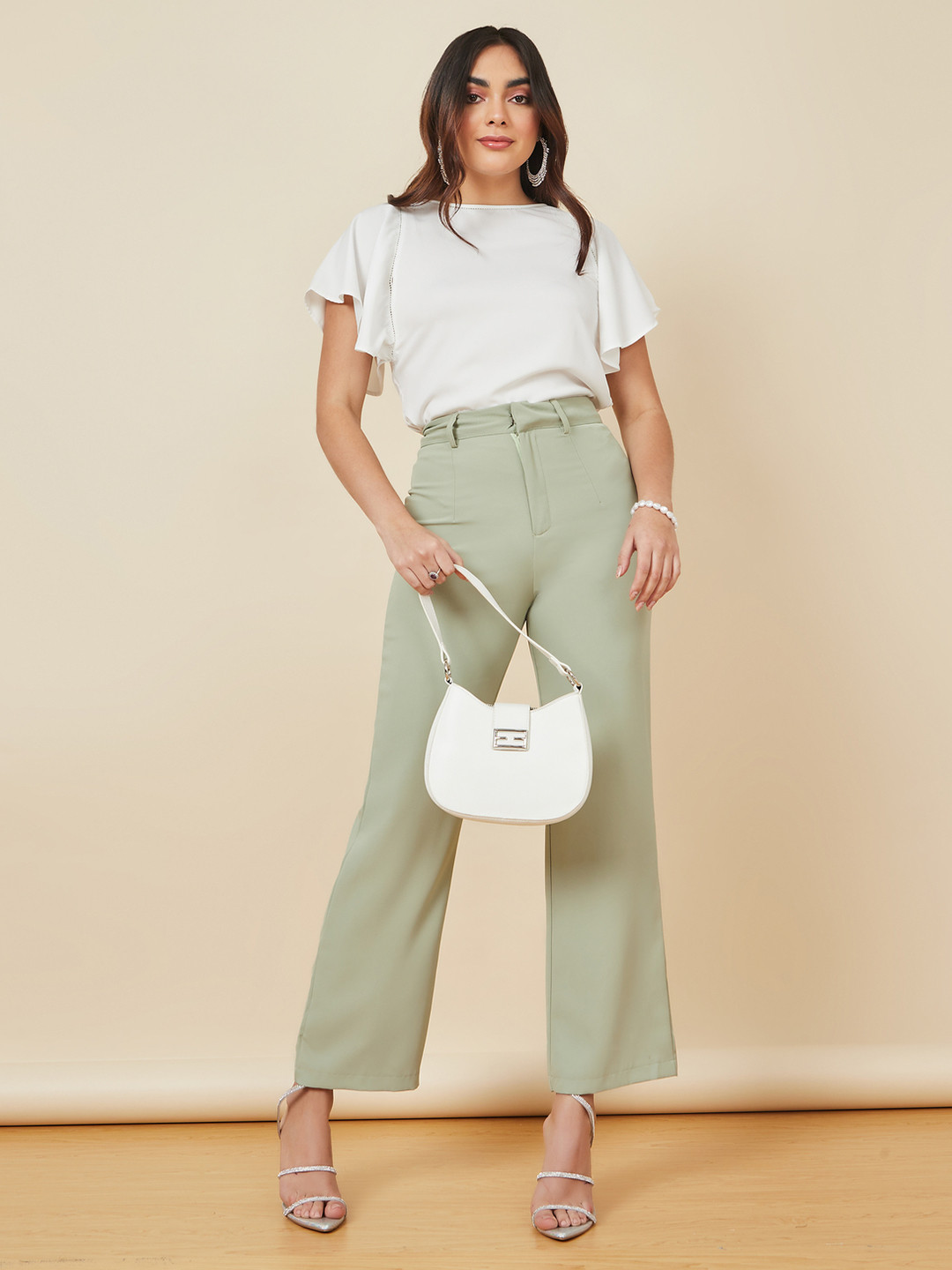 Styli Flutter Sleeved Regular Top